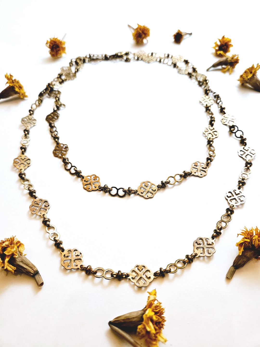 Retro 1960s Vanessa Chain Necklace