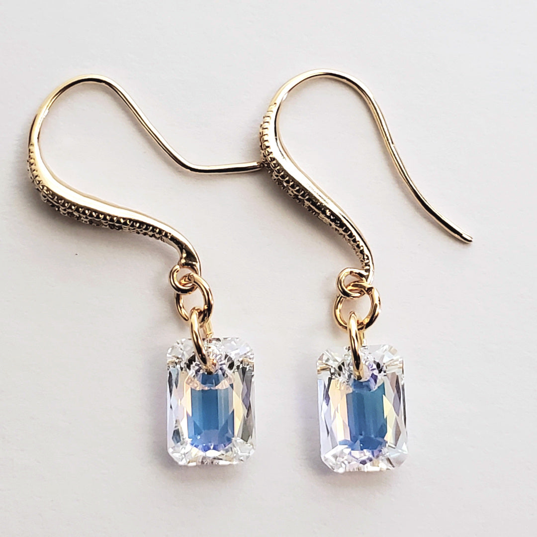 Petite Aurora Crystal Earrings