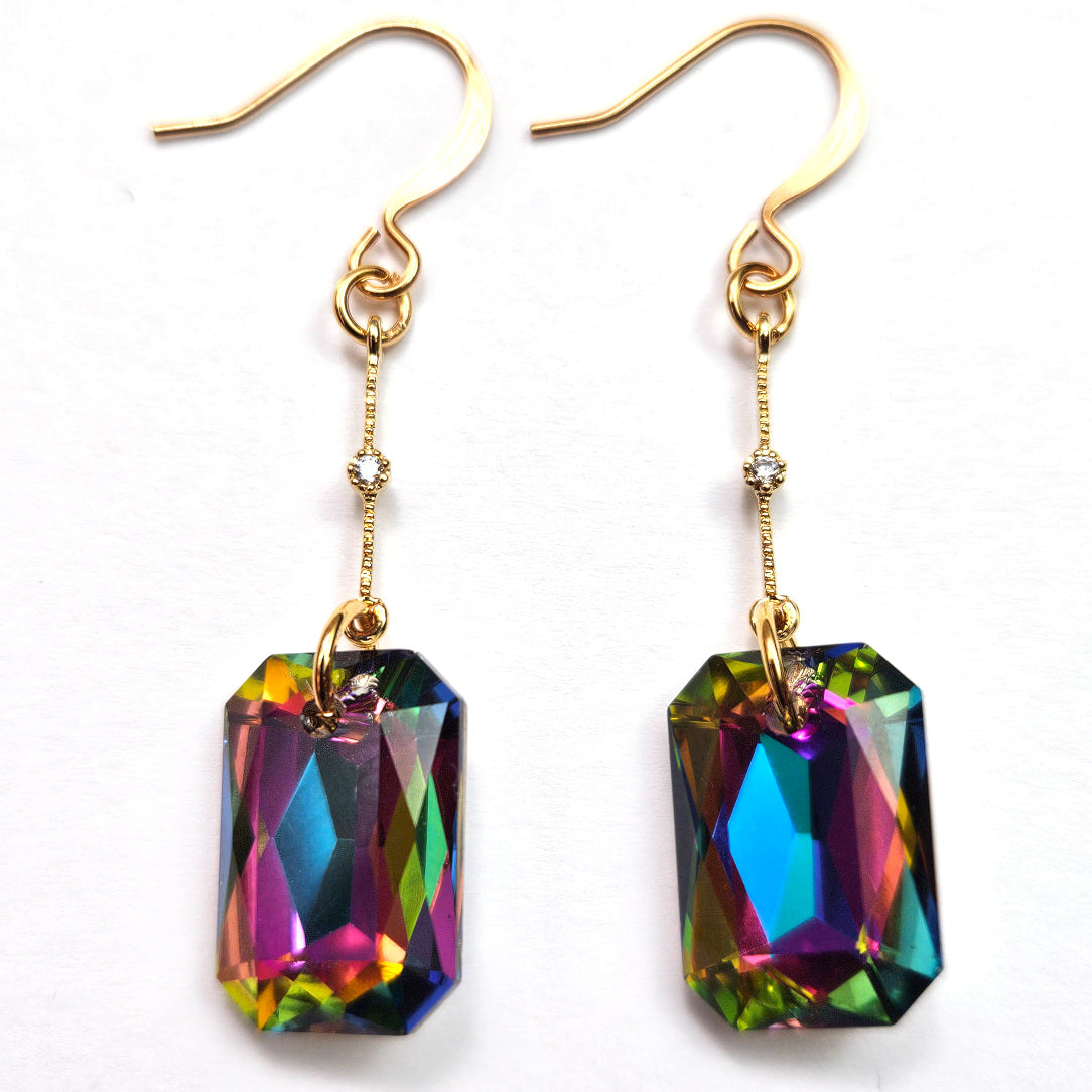 Jeweled Volcano Crystal Drops