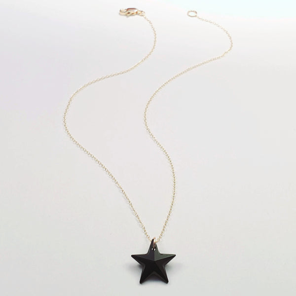 Black Star Necklace - Verdier Jewelry